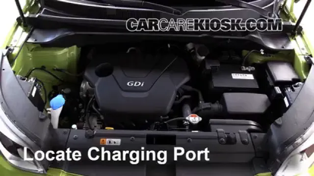 2015 Kia Soul 1.6L 4 Cyl. Aire Acondicionado Agregar Freón